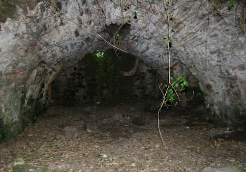 Auldhame Castle vault