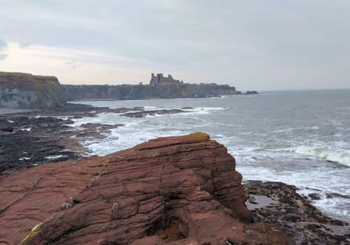 Seacliff Beach Tantallon Castle wedding location